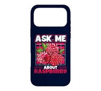 Custodia per iPhone 17 Pro Max Chiedimi informazioni su Raspberry Cute Raspberry Joke