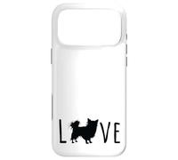 Custodia per iPhone 17 Pro Max Chihuahua a pelo lungo - Cane Mamma Papà Pet