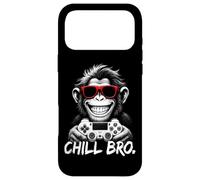 Custodia per iPhone 17 Pro Max CHILL BRO - Cool monkey with sunglasses gaming funny gamer