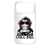 Custodia per iPhone 17 Pro Max CHILL BRO - N Cool monkey with sunglasses gaming funny gamer