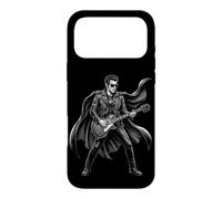 Custodia per iPhone 17 Pro Max Chitarrista Rock Vintage con Stile Ribelle