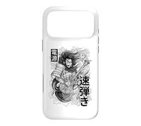 Custodia per iPhone 17 Pro Max Chitarrista Samurai Chitarra Elettrica Heavy Metal Music