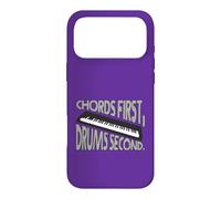 Custodia per iPhone 17 Pro Max Chords First Drums Seconda Tastiera Musicista