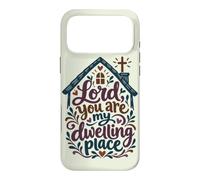 Custodia per iPhone 17 Pro Max Christian Faith Signore Tu sei la mia dimora
