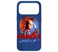 Custodia per iPhone 17 Pro Max Chucky Wanna Play Bloody Knife