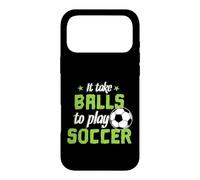 Custodia per iPhone 17 Pro Max Ci vogliono palle per giocare a calcio