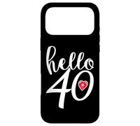Custodia per iPhone 17 Pro Max Ciao 40 Compleanno Donne Ciao quarant'anni 1985 Vintage