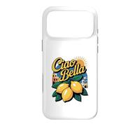 Custodia per iPhone 17 Pro Max Ciao Bella Amalfi Limone Italia Arte Vintage