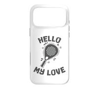 Custodia per iPhone 17 Pro Max Ciao My Love Padel Tennis