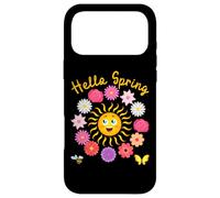 Custodia per iPhone 17 Pro Max Ciao Primavera Sole Fiore Donna Pasqua Festa della Mamma Donna Mamma