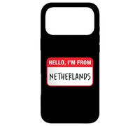 Custodia per iPhone 17 Pro Max Ciao, vengo dai Paesi Bassi
