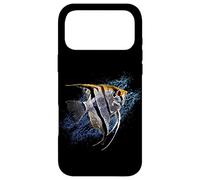 Custodia per iPhone 17 Pro Max Ciclidi custode di pesci tropicali Angelfish - Ventaglio di