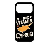 Custodia per iPhone 17 Pro Max Cipro All I Need Is Vitamin Cyprus Bandiera L'isola di Cipro