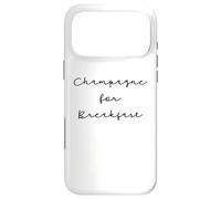 Custodia per iPhone 17 Pro Max Citation Champagne Humour breakfast Champagne
