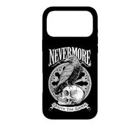 Custodia per iPhone 17 Pro Max Citazione di Edgar Allan Poe di Nevermore Quoth The Raven Gothic