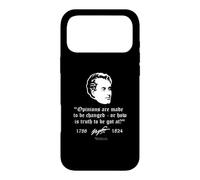 Custodia per iPhone 17 Pro Max Citazione di Lord Byron su Opinioni