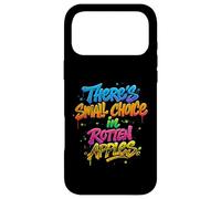 Custodia per iPhone 17 Pro Max Citazione di toporagno addomesticata delle mele marce angosciate di piccola scelta