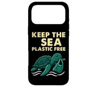 Custodia per iPhone 17 Pro Max Citazione divertente dell'oceano della tartaruga salva il mare