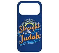 Custodia per iPhone 17 Pro Max Citazione divertente ebraica israelita direttamente da Giuda Ebreo orgoglioso
