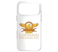 Custodia per iPhone 17 Pro Max Citazione latina classica - Cartagine deve essere distrutta - Storia