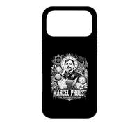 Custodia per iPhone 17 Pro Max Citazione Marcel Proust Time Remembers Everything