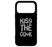 Custodia per iPhone 17 Pro Max Citazioni divertenti di chef Citazioni di cucina divertenti Cooking Kiss The Cook