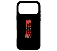 Custodia per iPhone 17 Pro Max Citazioni divertenti Dip Testo Persone divertenti Hai comprato il tuffo