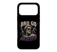 Custodia per iPhone 17 Pro Max Citazioni sullo stoicismo di Bro Go Meditate Marcus Aurelio