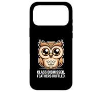 Custodia per iPhone 17 Pro Max Class Dismissed Feathers - Gufo increspato