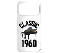Custodia per iPhone 17 Pro Max Classic Anno 1960 con un pianoforte a coda.