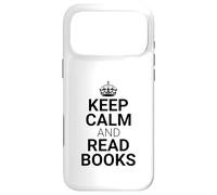 Custodia per iPhone 17 Pro Max Classic Keep Calm And Read Books - Book Lover Reader