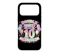 Custodia per iPhone 17 Pro Max Club Dieci e Favolose Grafiche Arcobaleno Pastello A Doppia C