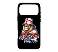 Custodia per iPhone 17 Pro Max C'mon England Blue Flag Wrapped Lion World Cup Football