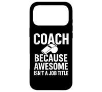 Custodia per iPhone 17 Pro Max Coach perché fantastico non è un titolo di lavoro divertente