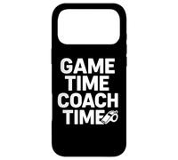 Custodia per iPhone 17 Pro Max Coach Time Sport Leadership Graphic