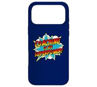 Custodia per iPhone 17 Pro Max Coaching è il mio superpotere | Retro Comic Coach