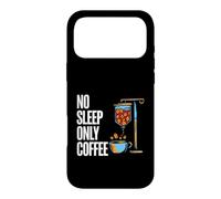 Custodia per iPhone 17 Pro Max Coffee Addict No Sleep Only Coffee IV Drips