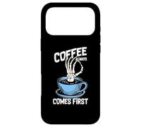 Custodia per iPhone 17 Pro Max Coffee Always Come First Funny Cafeine Baristas Coffee Lover