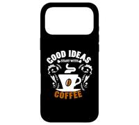 Custodia per iPhone 17 Pro Max Coffee Lover Good Ideas Start With Coffee Cafeine Baristas