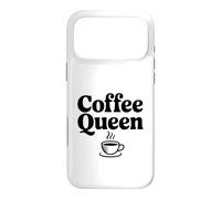 Custodia per iPhone 17 Pro Max Coffee Queen Funny Coffee Lover per i tossicodipendenti di caffeina