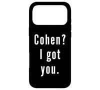 Custodia per iPhone 17 Pro Max Cohen? Ti ho preso.