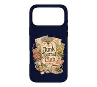 Custodia per iPhone 17 Pro Max Collage di carta vintage Junk Journal Club