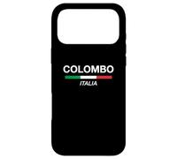 Custodia per iPhone 17 Pro Max Colombo - Bandiera italiana con cognome italiano
