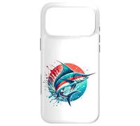 Custodia per iPhone 17 Pro Max Color Splash Marlin, Pesca in mare profondo oceano per i pescatori