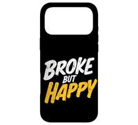 Custodia per iPhone 17 Pro Max Colorato Broke but Happy Stamp Costume