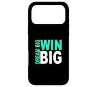 Custodia per iPhone 17 Pro Max Colore Acquavite Chiaro Dream/Win BIG Light Teal Aqua