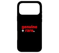 Custodia per iPhone 17 Pro Max Colore rosso genuino+raro. Grafica rossa