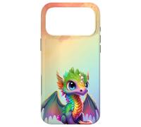 Custodia per iPhone 17 Pro Max Colorful Dragon Baby Cute Pretty Birthday Graphic