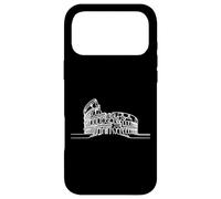 Custodia per iPhone 17 Pro Max Colosseo Liniearte Appassionati Storia