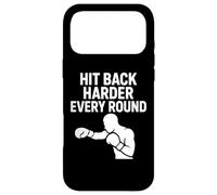 Custodia per iPhone 17 Pro Max Colpisci più forte ogni round mentalità di boxe